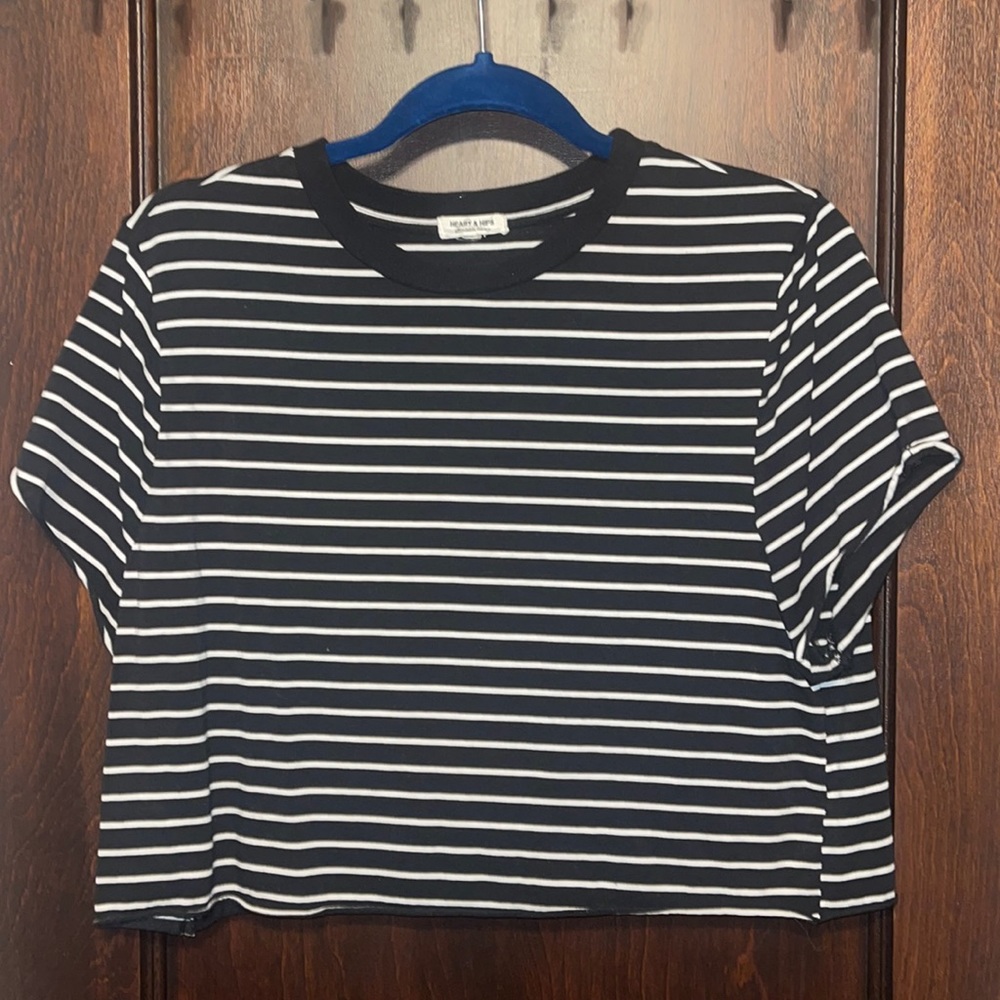 Stripped crop top